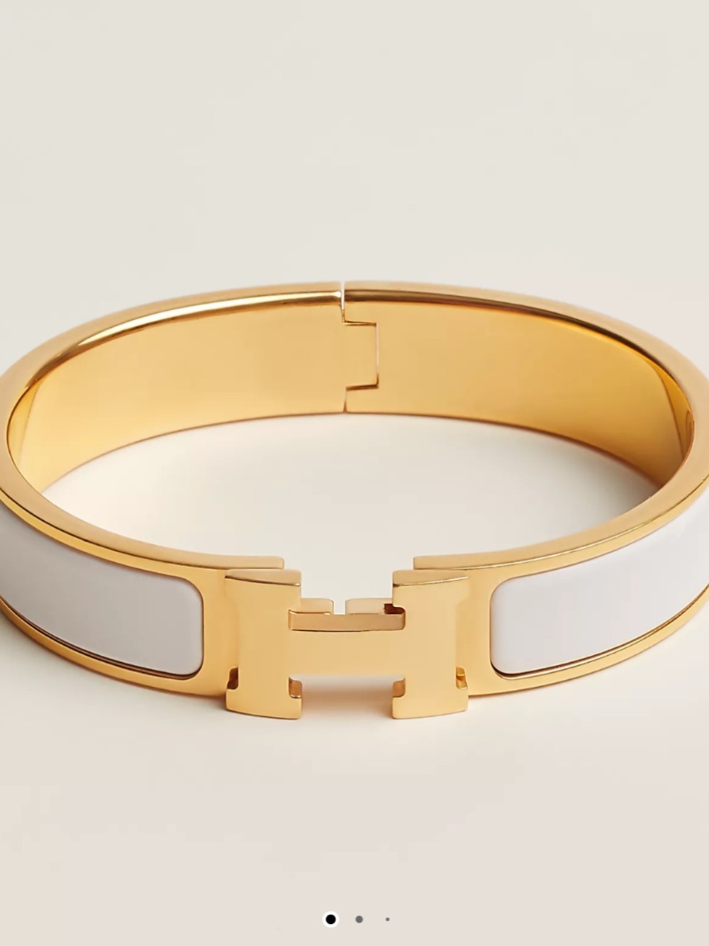 HERMES Clic H Bracelet